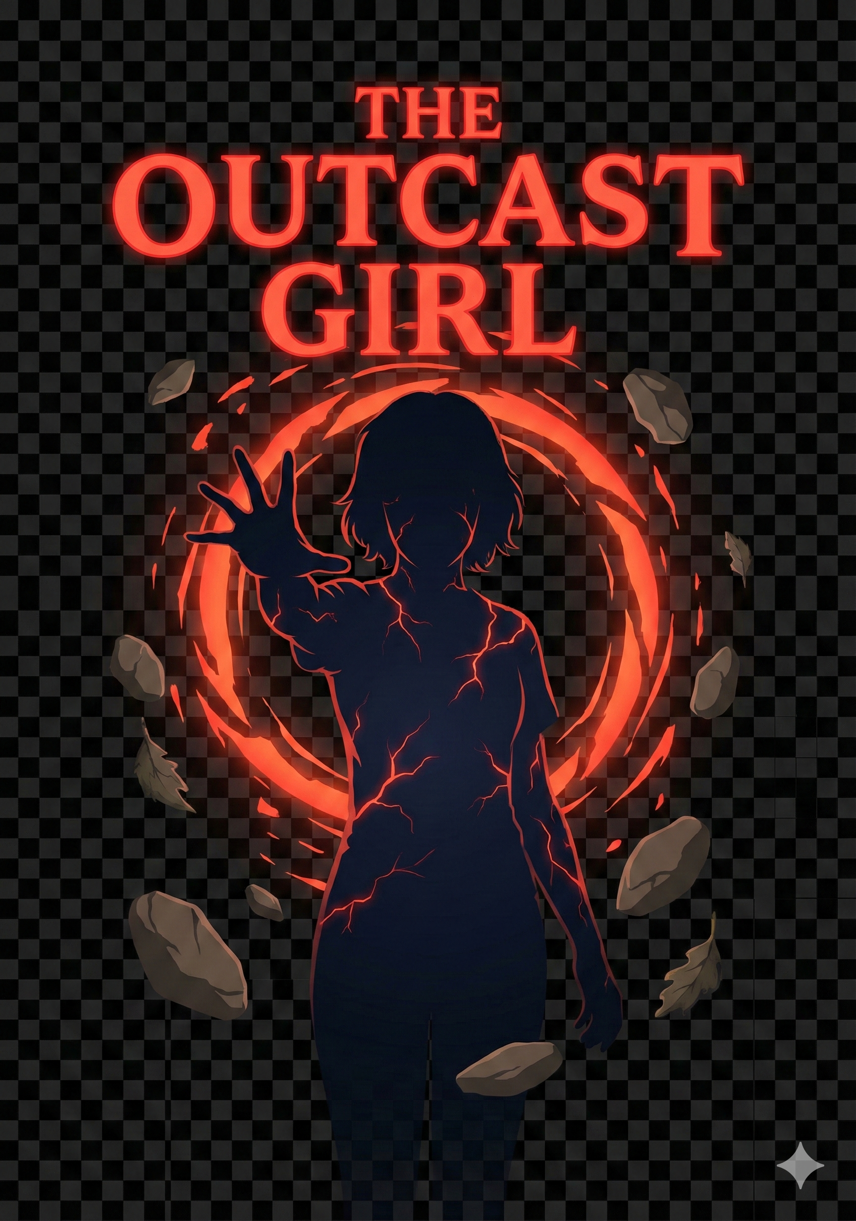 THE OUTCAST GIRL – Energy Aura Graphic Tee