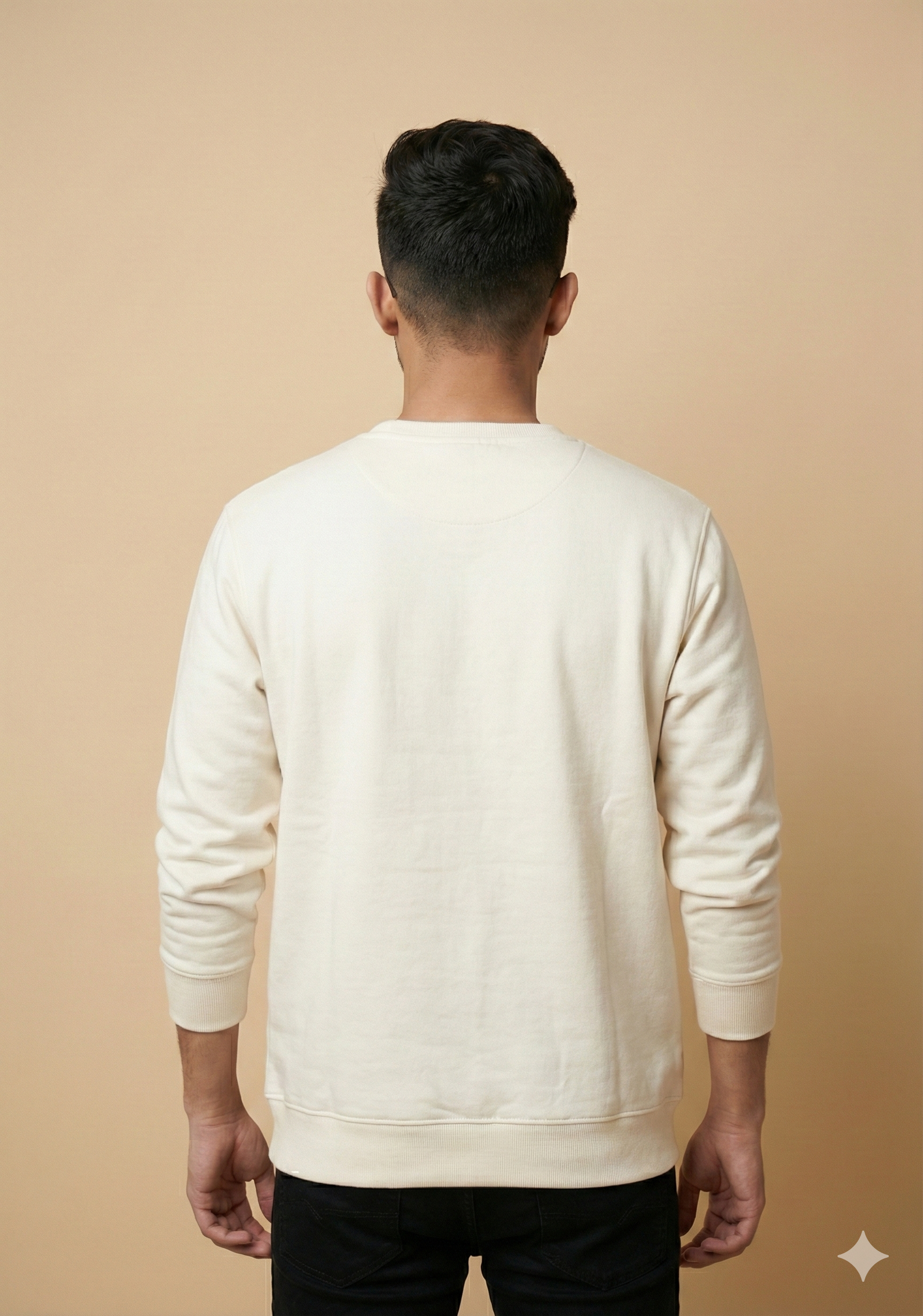 Abstract Face Line-Art Sweatshirt