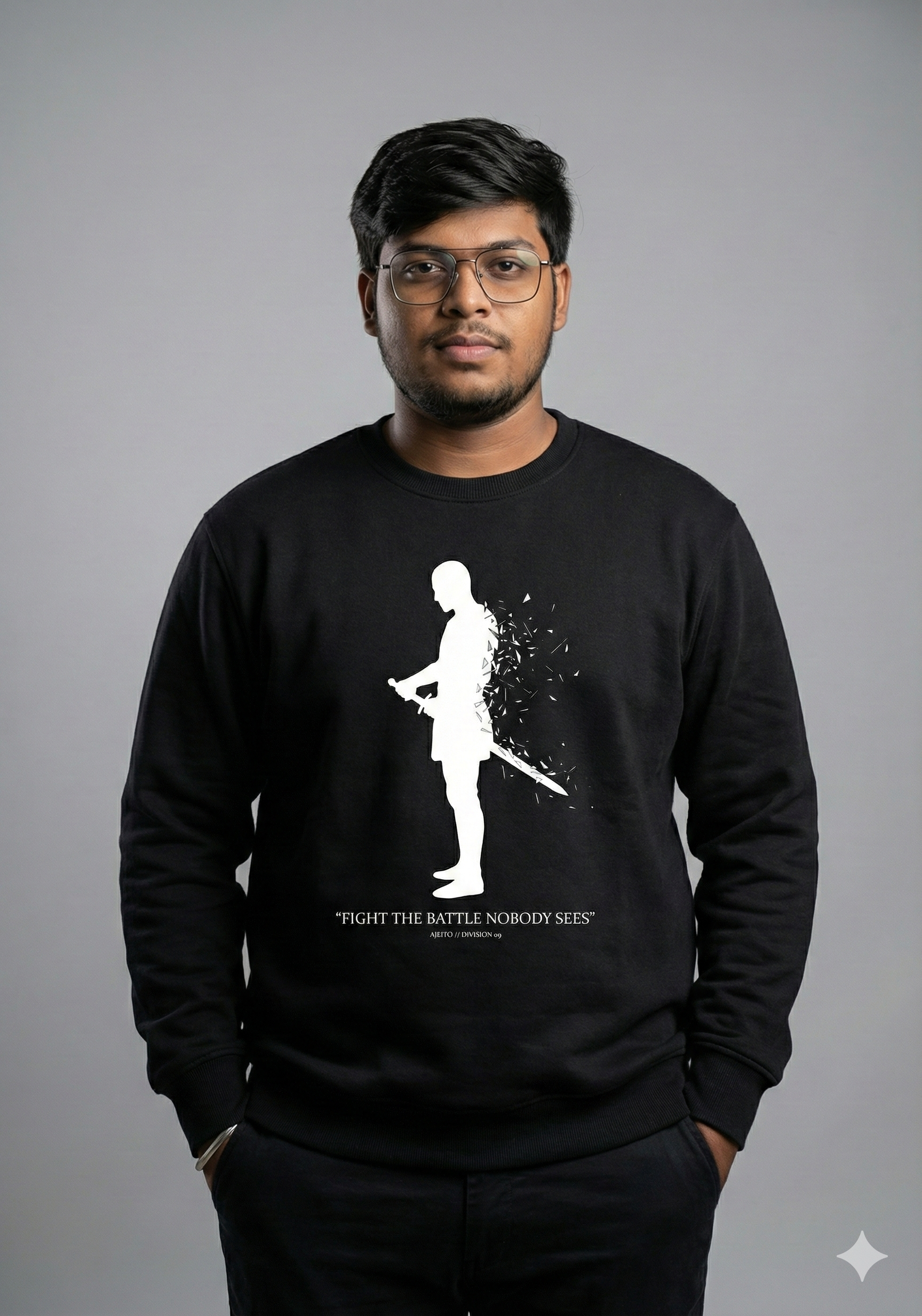 Warrior Spirit Silhouette Sweatshirt