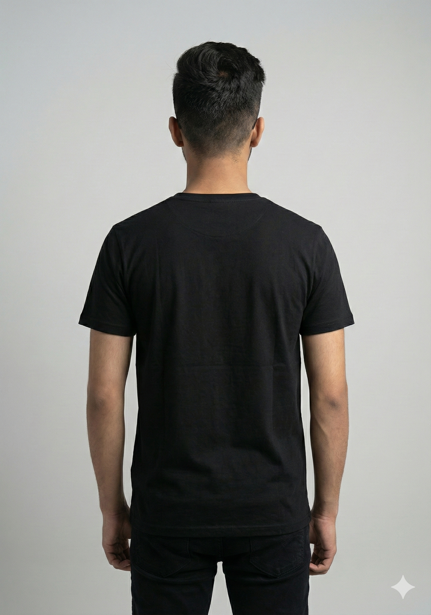 Angel of Ruin – Duality Line Art Graphic Tee