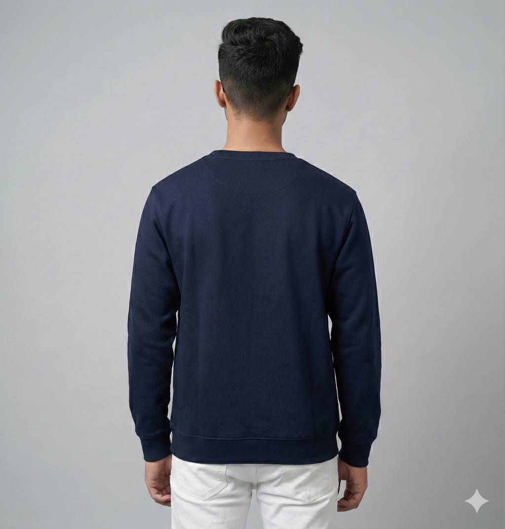 Minimal Typography Sweatshirt – Quiet Ones